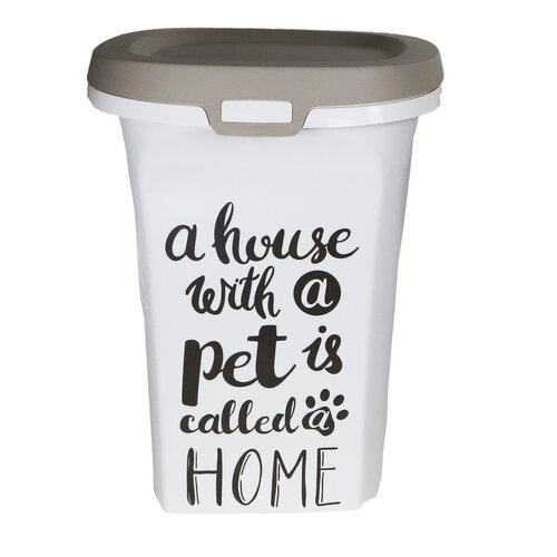 Moderna Moderna plastic voorraadbox Trendy Story 38 liter 'Pet Wisdom'.