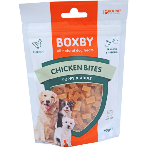 Proline Proline Boxby chicken bites, 90 gram.