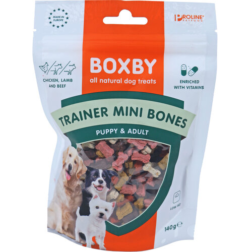 Proline Proline Boxby trainer mini bones, 140 gram.