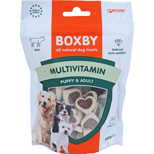 Proline Proline Boxby multivitamin, 140 gram.