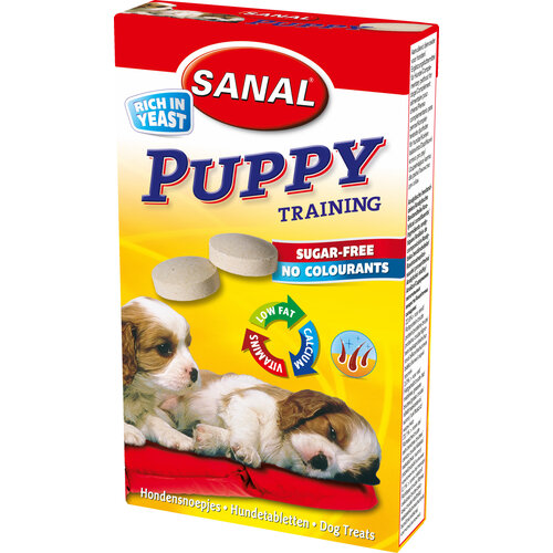 Sanal Sanal hond puppy doos, 40 tabletten.