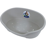 Moderna Moderna plastic hondenmand warmgrijs, 50/60 cm.