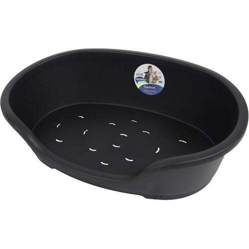 Moderna Moderna plastic hondenmand zwart, 60/70 cm.