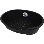 Moderna Moderna plastic hondenmand zwart, 70/80 cm.