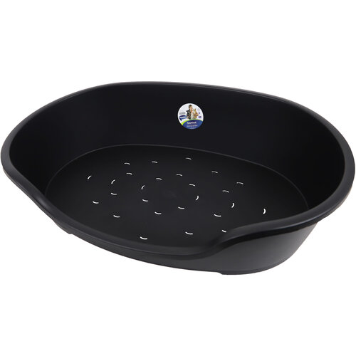 Moderna Moderna plastic hondenmand zwart, 95/105 cm.