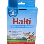 Company of Animals Halti front control harness rood/zwart, small.