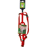 Boon Boon Dog fashion BH-tuig nylon 10 mm x H35-B45 cm, rood.