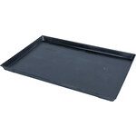 ABS plastic lade voor draadkooi nr. 1, zwart.<br />
Afmeting: 59x42 cm.