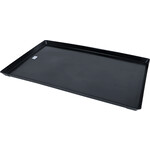 ABS plastic lade voor draadkooi nr. 3, zwart.<br />
Afmeting: 89x54 cm.