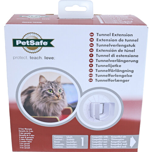 PetSafe PetSafe tunnel voor kattendeur microchip, wit. PAC54-16248