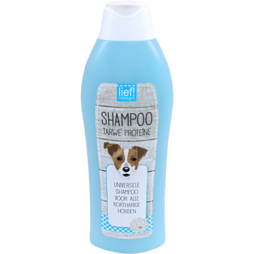 lief! lief! vachtverzorging shampoo universeel korthaar, 750 ml.