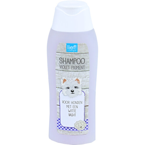 lief! lief! vachtverzorging shampoo witte vacht, 300 ml.