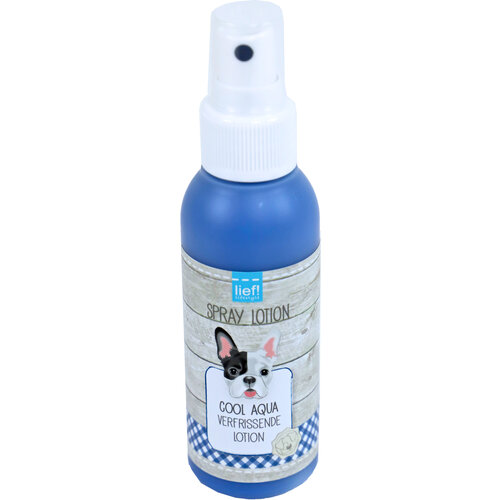 lief! lief! vachtverzorging spray lotion cool aqua, 100 ml.