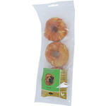 Boony Natuurlijke Snacks Boon Natuurlijke Snack kip, donut met kip 7 cm, zak a 3 stuks.