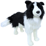 Boony "Natural Decoration" Boony Natural Decoration Border Collie pluche staand, 53 cm.