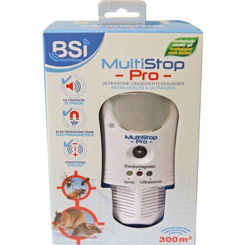 BSI BSI Multi Stop Pro ultrasone muisverjager 3in1.