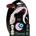 Flexi flexi rollijn NEW COMFORT tape S rose, 5 meter.