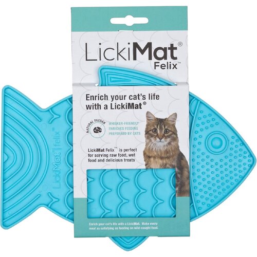 Licki Mat Licki Mat kat likmat Felix turquoise, 22 cm.