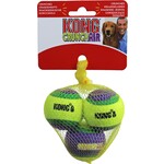 Kong Kong hond Crunchair tennisbal, small net a 3 stuks.