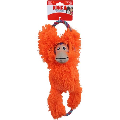 Kong Kong hond Tuggz monkey XL, oranje.