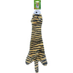 Boon Boon hondenspeelgoed tijger plat pluche bruin/zwart, 55 cm.