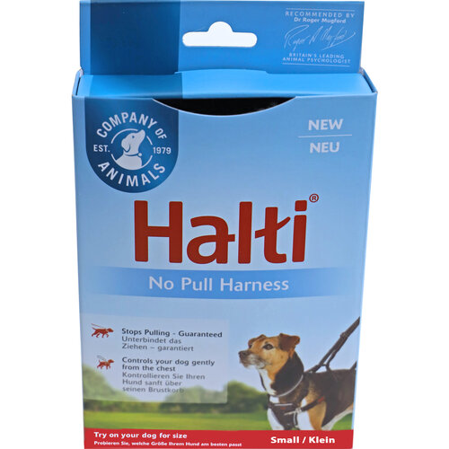 Company of Animals Halti No Pull Harness zwart, small.