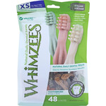 Whimzees Whimzees toothbrush assorti X-small, 48 stuks in valuebag.