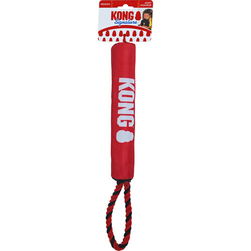 Kong Kong hond Signature stick with rope, medium.