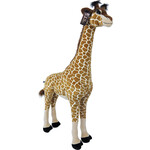 Boony "Natural Decoration" Boony Natural Decoration giraffe pluche staand, 125 cm.