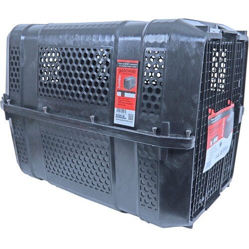 Moderna Moderna reiskennel Gateway black recycled, jumbo.