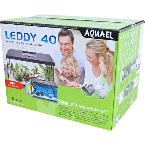 Aqua El AquaEl aquarium Leddy 40 day&amp;night, zwart.