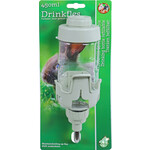 Boon Boon drinkfles vulbaar met houder en RVS tuit warmgrijs, 450 ml.