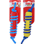 KONG hond Kong hond Jaxx Brights stick met touw assorti, large.