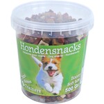 Boony hondensnacks Boony semi moist mini bones mix, emmer a 500 gram.