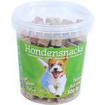 Boony hondensnacks Boony semi moist duo bones zalm, emmer a 500 gram.