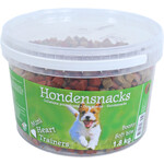 Boony hondensnacks Boony semi moist mini heart mix, emmer a 1,8 kg.