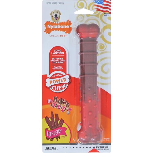 Nylabone Nylabone Dura Chew bot beef jerky, giant. NBJ104