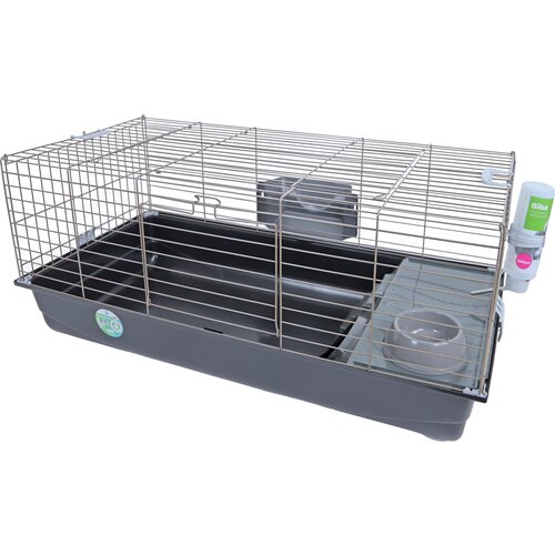 Savic Savic konijnenkooi Nero 3 de Luxe compleet happy planet, 100 cm.