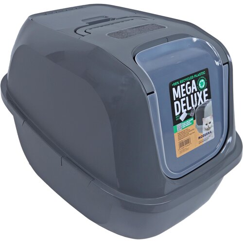 Moderna Moderna kattentoilet Mega Deluxe, recycle cool grey.