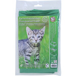 Boon Boon kattenbakzak composteerbaar, groen XL pak a 10 stuks.