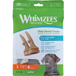 Whimzees Whimzees antler large, 6 stuks in valuebag.