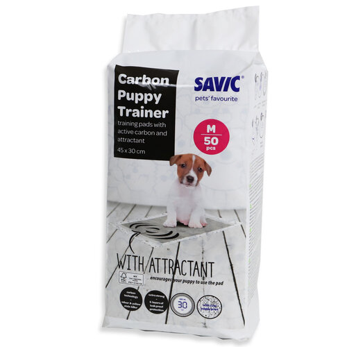 Savic Savic puppytrainer carbon M 45x30 cm pak a 50 stuks