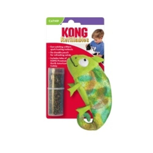 KONG kat Kong reffilable chameleon  groen