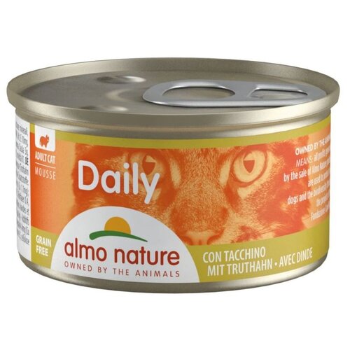 Almo Nature AN Daily Menu Kalkoen 85 gr.