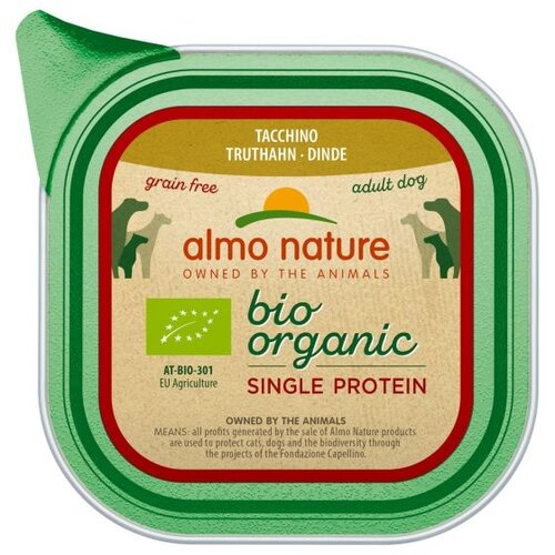 Almo Nature AN Dog Bio Kalkoen 150 gr.