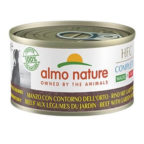 Almo Nature AN Dog HFC Complete Rund Wortel Appel Rijst 95 gr.