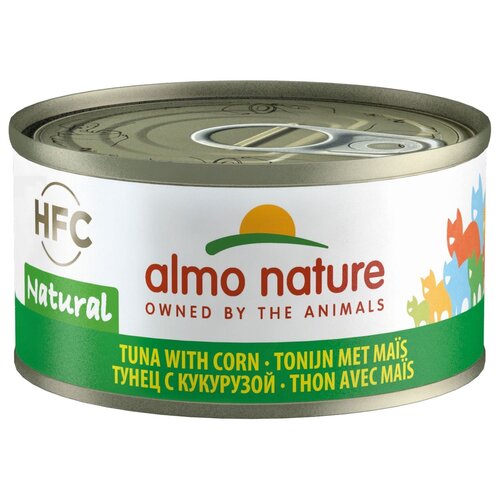 Almo Nature AN Tonijn met Mais 70 gr.