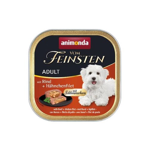 Vom Feinsten Feinsten Dog Adult Rund+Kipfilet 150 gr.