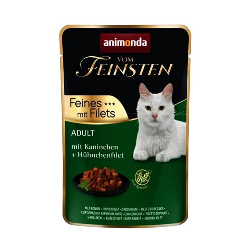 Vom Feinsten Feinsten Pouch Konijn+Kipfilet 85 gr.