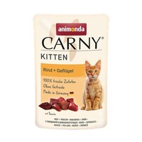 Carny Carny Pouch Kitten Rund en Gevogelte 85 gr.